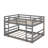 Full Over Full Bunk Bed With 2 Ladders-559896286