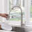 Pull Down Single Handle Kitchen Faucet
