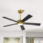 Ventilateur de plafond d'intérieur à 5 pales Portico avec ensemble d'éclairage et télécommande-1494877474-1494877478-1494877479