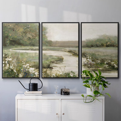 " Quiet Path " 3 - Pieces