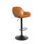 Winfield Swivel Upholstered Adjustable Height Counter Stool with Metal Frame-31916399
