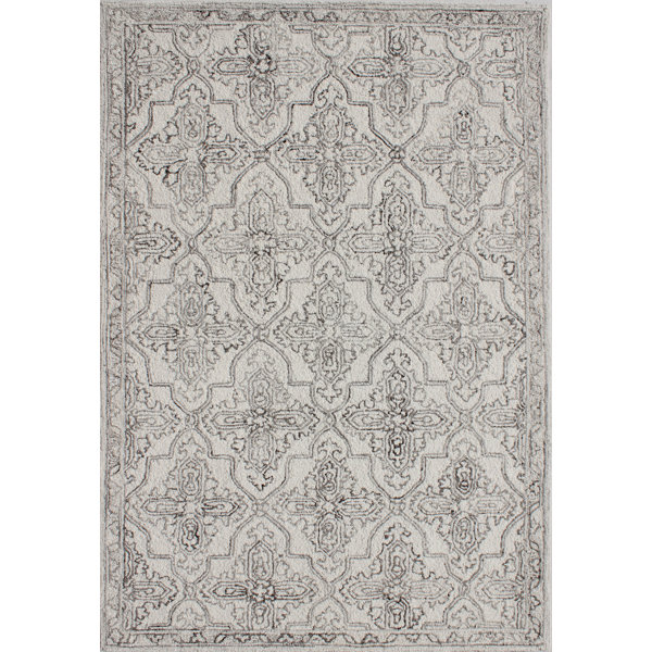 Bungalow Rose Hand Loomed Wool Oriental Rug | Wayfair