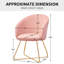 Chaise d'appoint rembourrée Tyiana-68515952