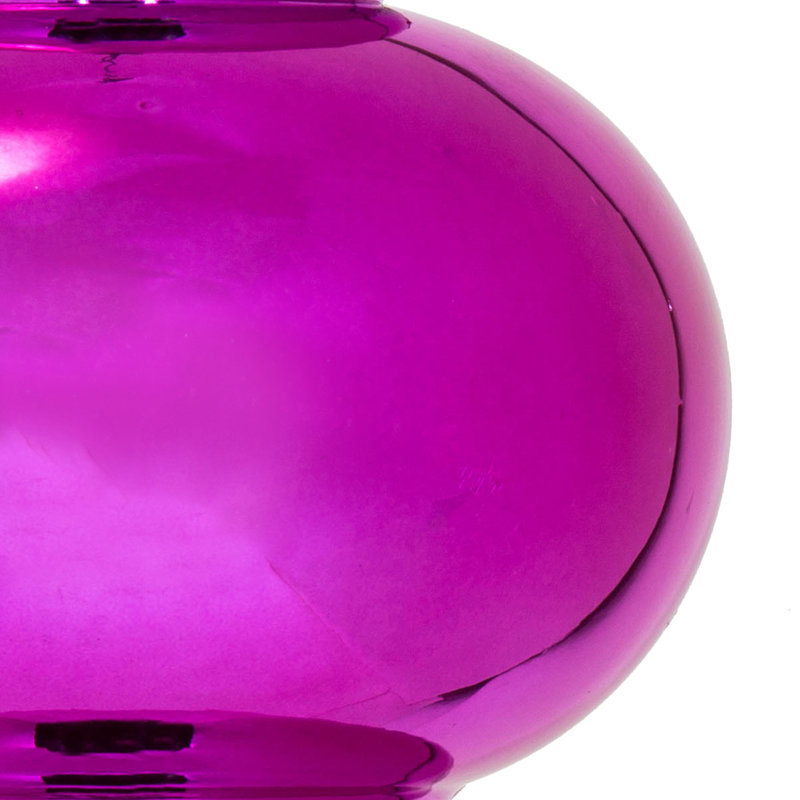 Ornement de Noël 14 po faîteau, Fuchsia brillant