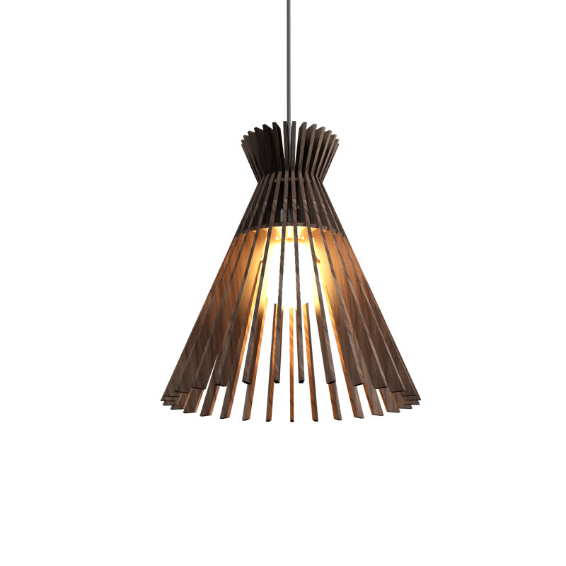 Stecche Di Legno 1 - Light Pendant, American Walnut, American Walnut
