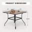 4 - Person Patio Dining Set with Square Table