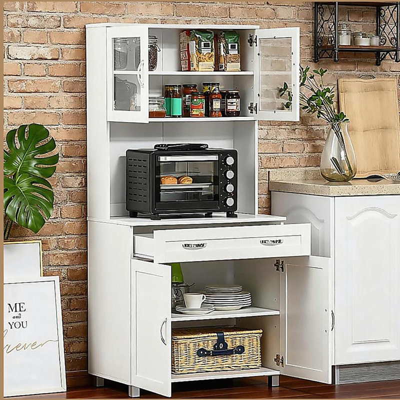 Kitchen Pantry Freestanding Storage Cabinet