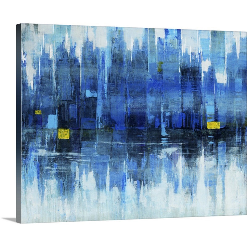 «Zyus City Keep», reproduction, H 38 po x l 48 po x P 1,5 po, Toile tendue