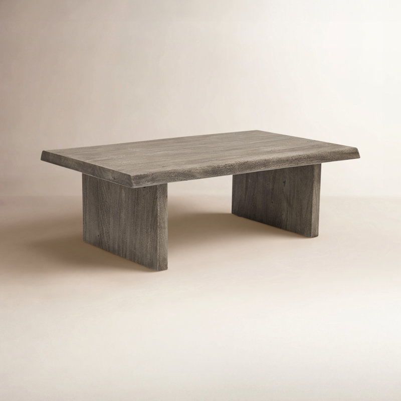 Brooks Coffee Table, Sandblasted Gray