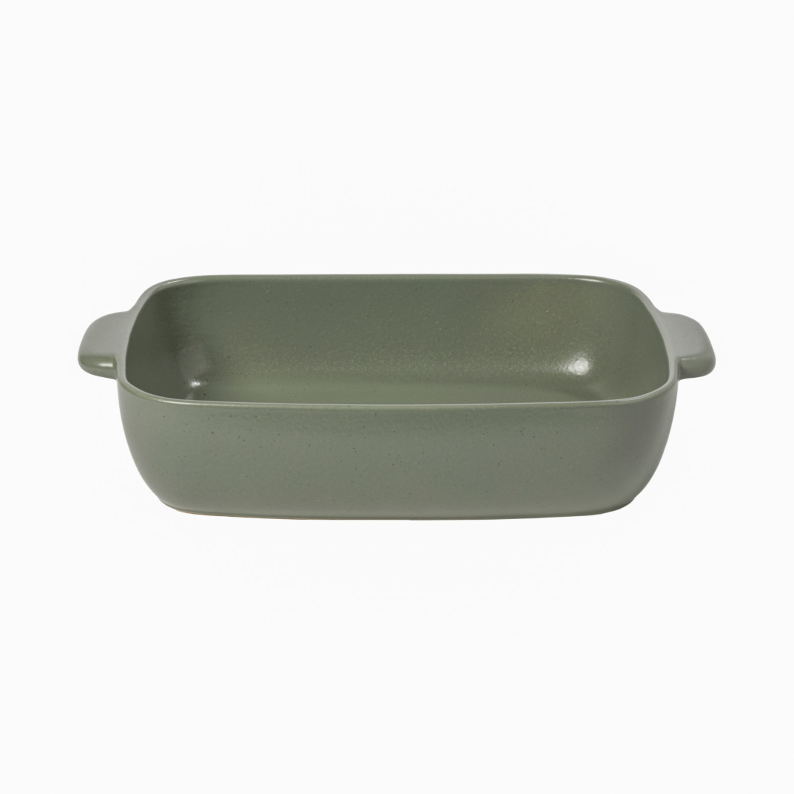 Casafina Pacifica Rectangle Stoneware Baker, Artichoke, 16.1" L x 10.6" W