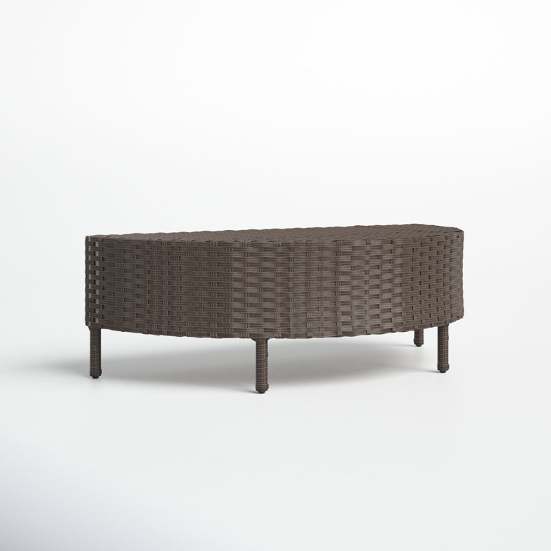 Table basse Avijit, Brun foncé