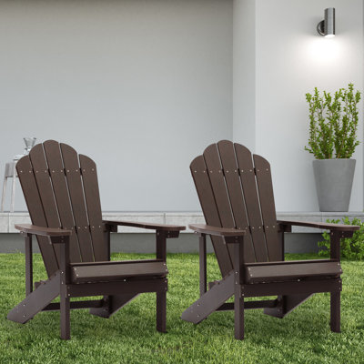 Chaise Adirondack en plastique Keysville