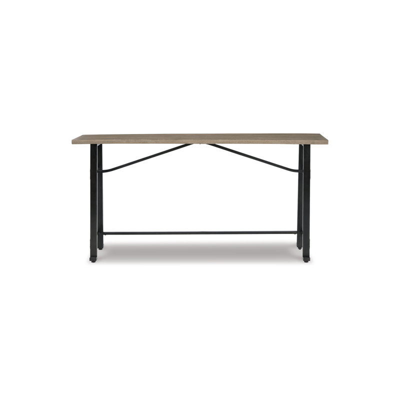 Xin 72'' Console Table, Brown