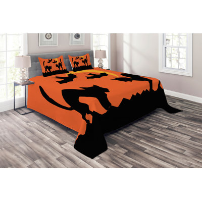 Farmhouse / Country Polyester Coverlet