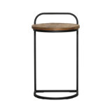 Leigh Teak End Table, Natural