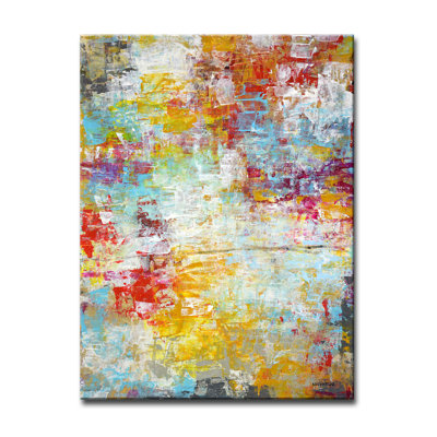 Mardi Gras by Norman Wyatt Jr. - Wrapped Canvas Painting Print