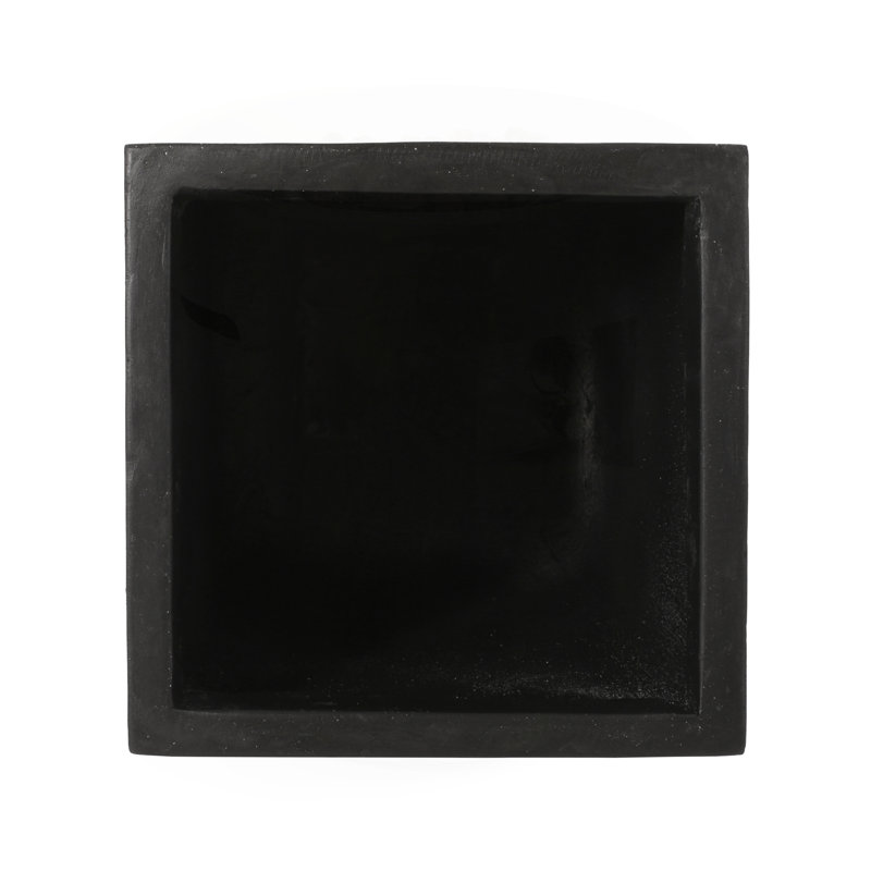 Devi Pot Planter, Matte Black, 1