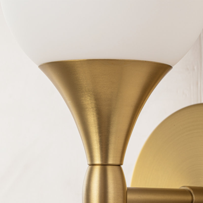 Stauton 2 - Light Dimmable Glass Bubble Wall Scone