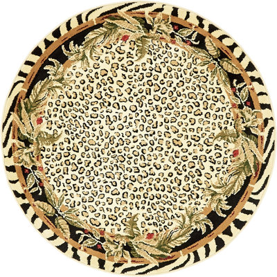 Testerman Animal Print Indoor Rug