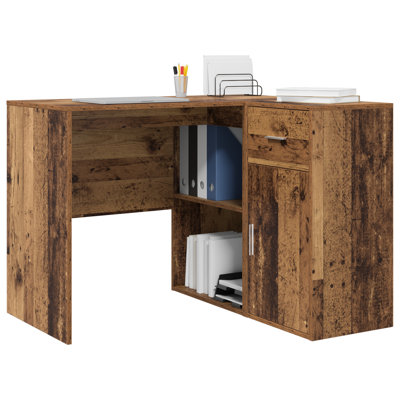 Corner Desk 102X88x75 Cm Engineered Wood