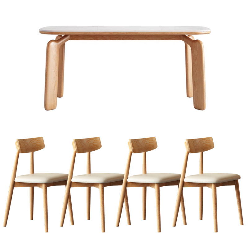 Table de salle à manger Modern, H 29,92 po x L 55,11 po x l 31,49 po