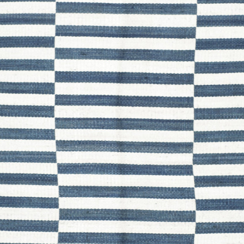 Ralph Lauren Cameron Stripe Viscose Striped Rug, Rectangle 8' x 10'