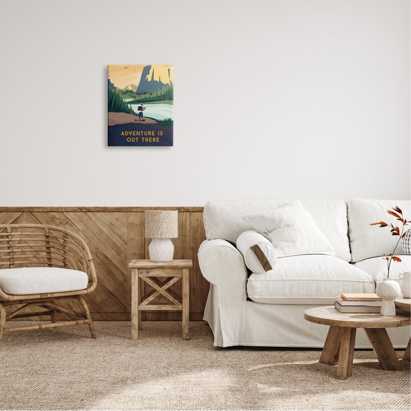 Illustration de l'aventure «Mountain Canyon», Toile tendue, L 16 po x H 16 po