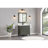 36" Solid Wood Bathroom Vanity with 1" Engineered Marble Top, Single Sink-366990467
