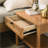 Comelia 4-Piece Rubberwood Bedroom Set with Textured Polyester Upholstered Queen Bed, Dresser, Mirror, and Nightstand-243679908-248246023