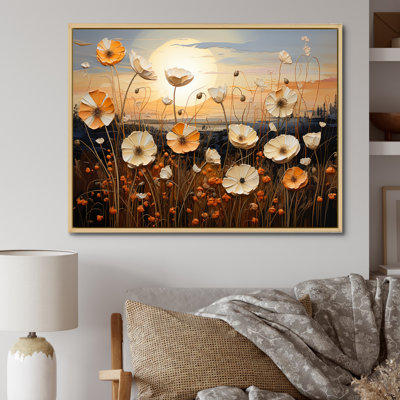 «Beautiful Warm Warm Field IV», reproduction sur toile