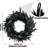 Polyester 13'' Wreath