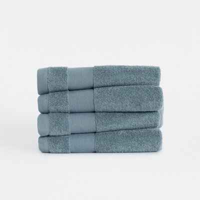 Ensemble de 4 essuie-mains 100% coton