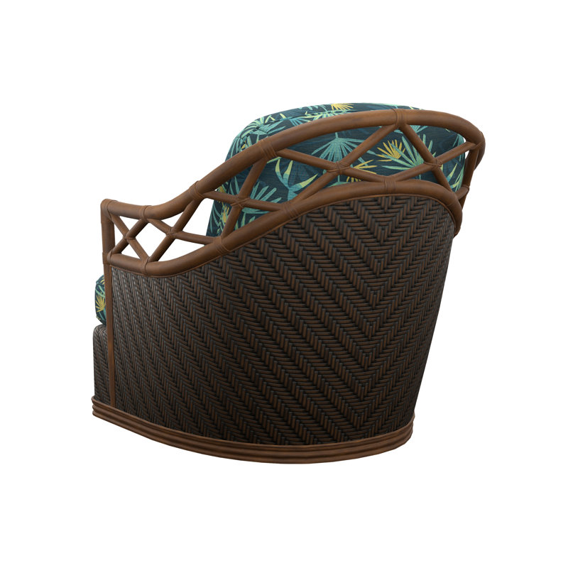 Bali Hai Swivel Barrel Chair