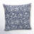 Mya Liza Pillow Cover & Insert Square in Blue/White-462225618