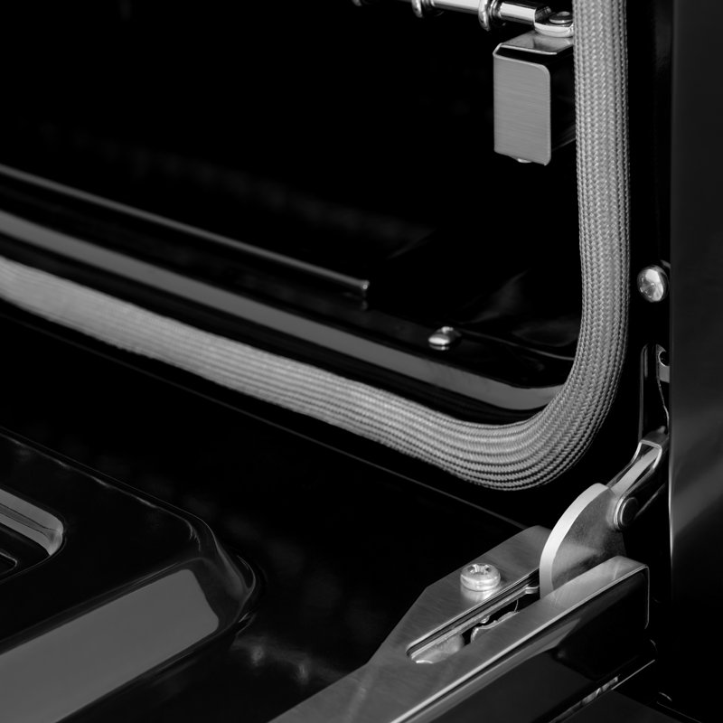 ZLINE Autograph 48" Classic Dual Fuel Black Stainless Range w/ Bronze Accents, Black Stainless Steel