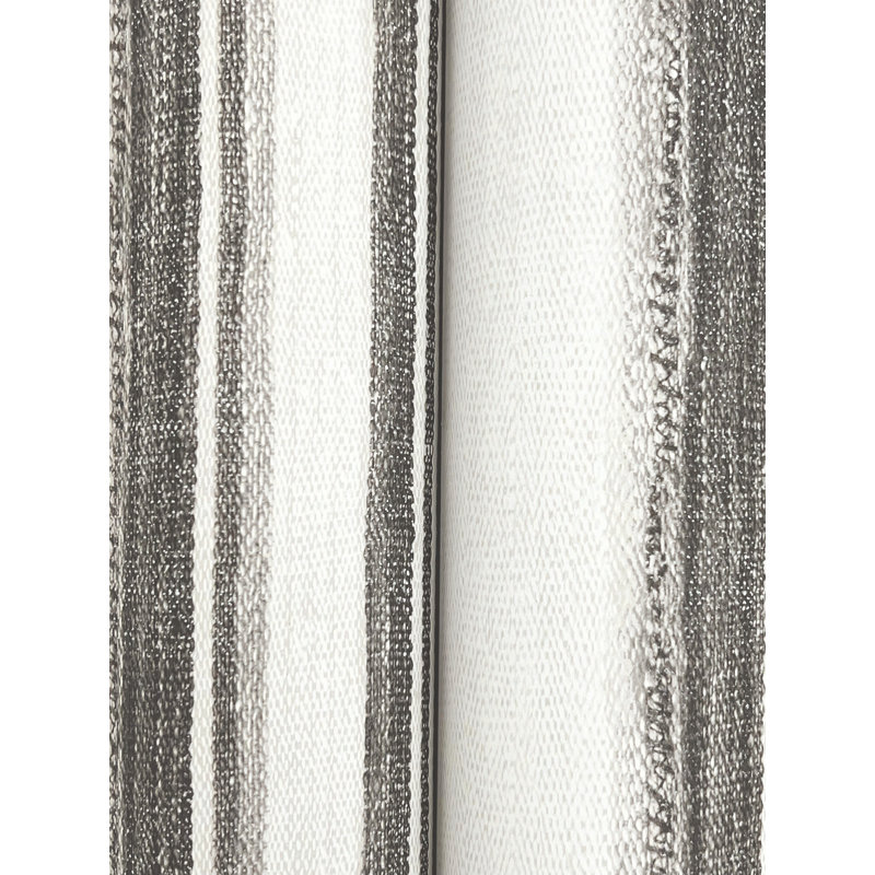 Papier peint indigo Loom Spun, Noir