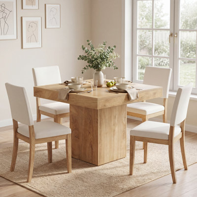 39" Square Dining Table for 4