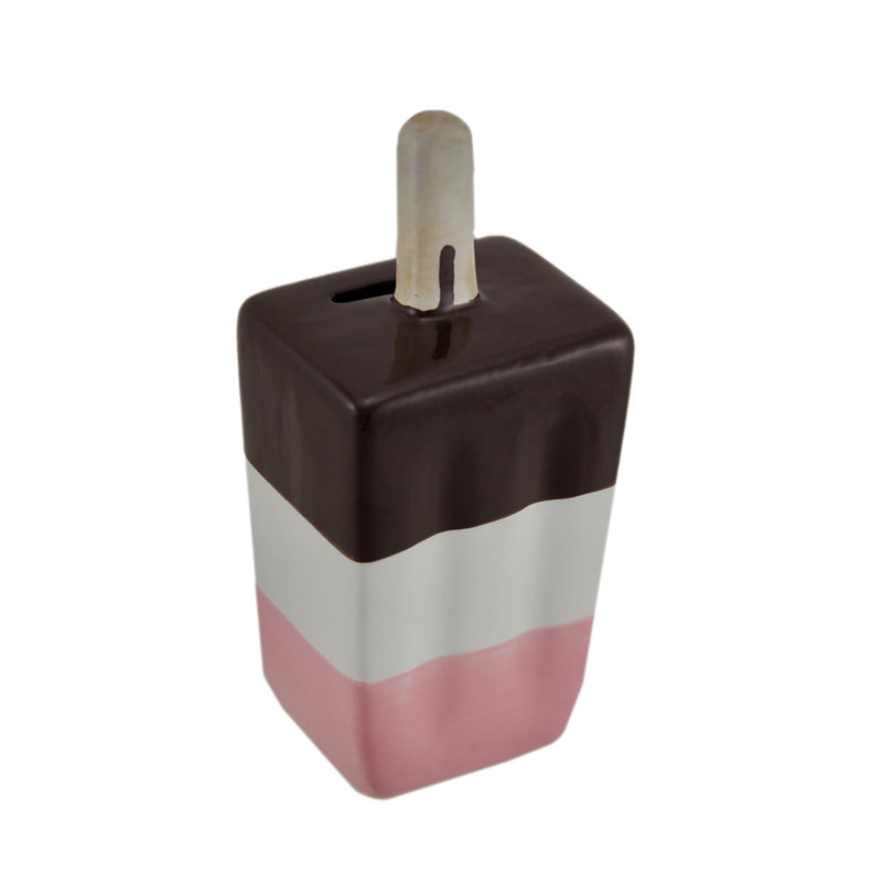 Tirelire napolitaine crème glacée pour enfants