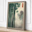 Bamboo in Mist Japandi - Wrapped Canvas-618683399-618683398