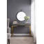 Miroir rond en fer