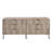 Dumbo 70" Modern Double Dresser with 6 Drawers in Rustic Gray-540571807