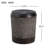 Outdoor Dark Brown Simulated Braided Cord MGO Side Table With Vintage Trim