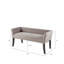 Banc décoratif gris