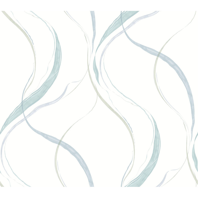 Papier peint encre, Verre de mer