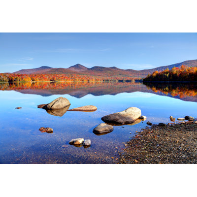 Autumn Reflection by DenisTangneyJr - Wrapped Canvas Print
