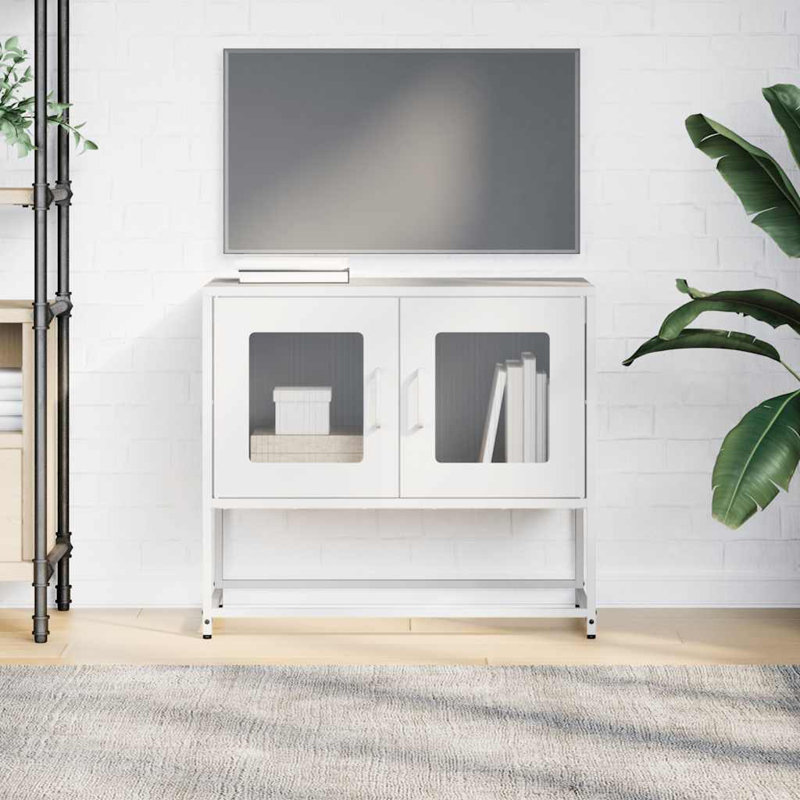 Amrina TV Stand for TVs up to 28", White