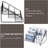 CD DVD Metal Media Storage Rack