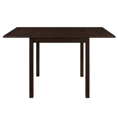 Cappuccino Dining Table with Drop Extension Leaf