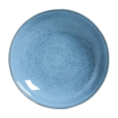 Grès en céramique 28 oz Breeze Salad Bowl - Va au micro-ondes, au four et au lave-vaisselle, par Porto Brasil