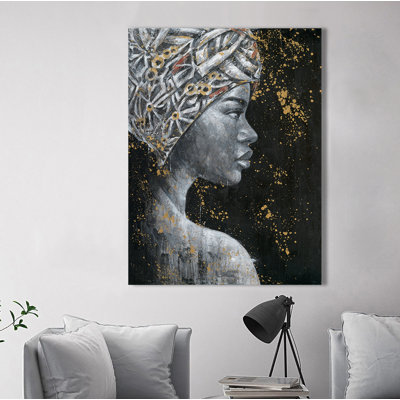 Gaze by Mari Urasawa - Wrapped Canvas Painting